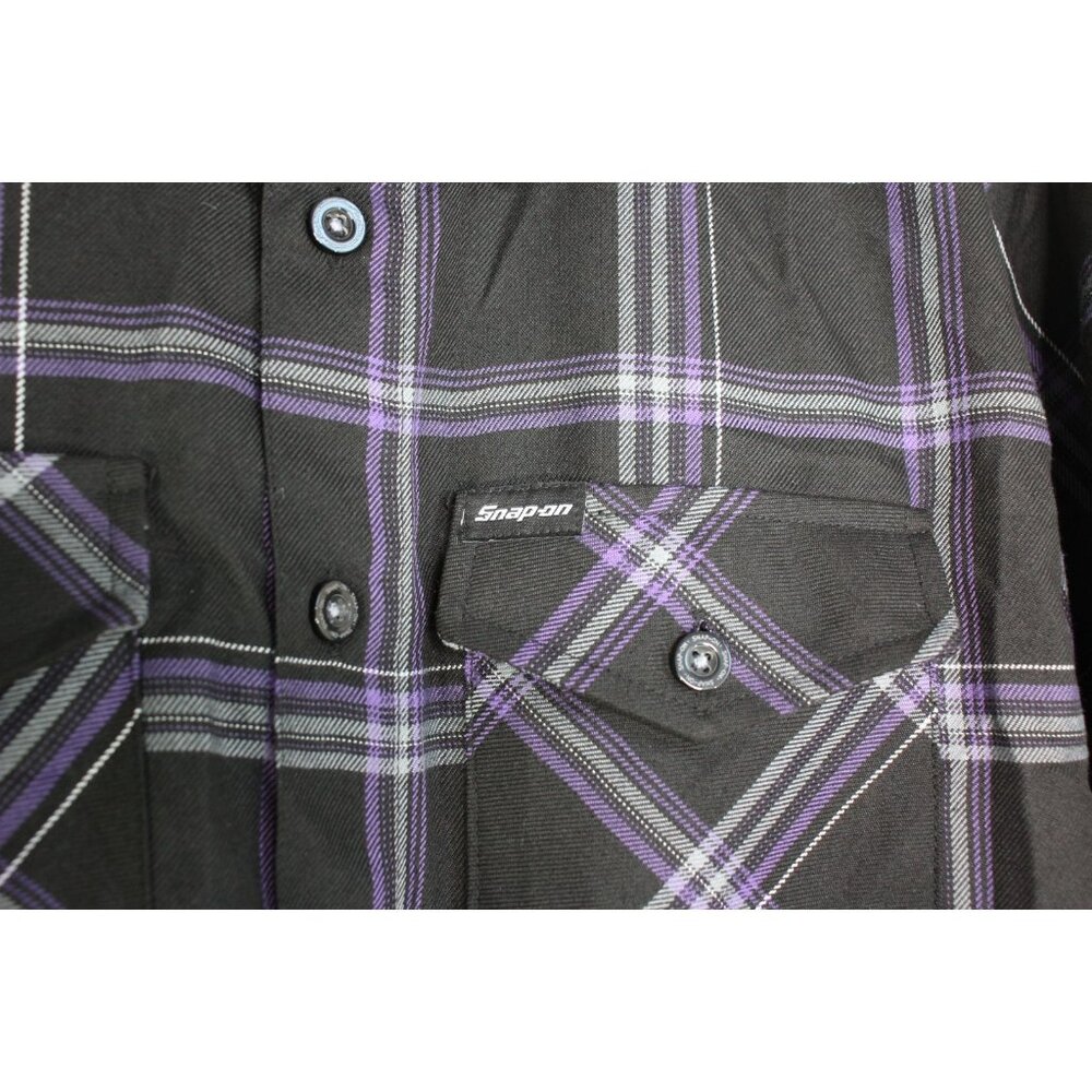 Dixxon Mens Medium Limited Form And Function Button Up Flannel Shirt M1079 - Picture 5 of 5